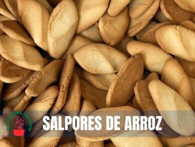 Receta Salpores de arroz salvadoreños