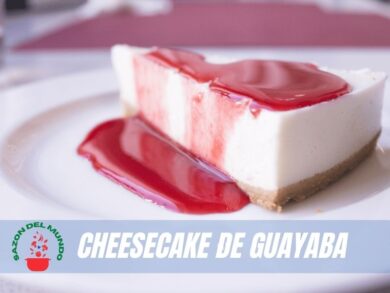 Receta cheesecake o pastel de queso de guayaba