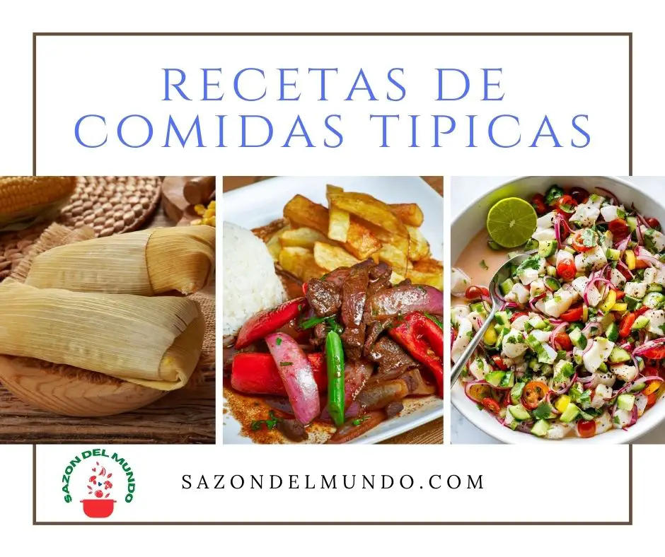 Recetas de comida tipica